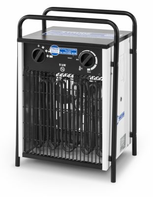 Mobile Elektroheizungen in verschiedenen Leistungsklassen von 2KW bis 15KW