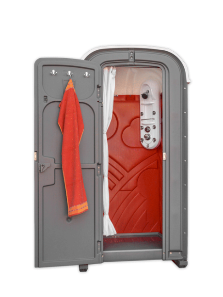 Offene Mobile Dusche
