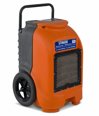 Bautrockner XL mit integrierter Pumpe und Schlauch, für automatisches Abpumpen von Wasser